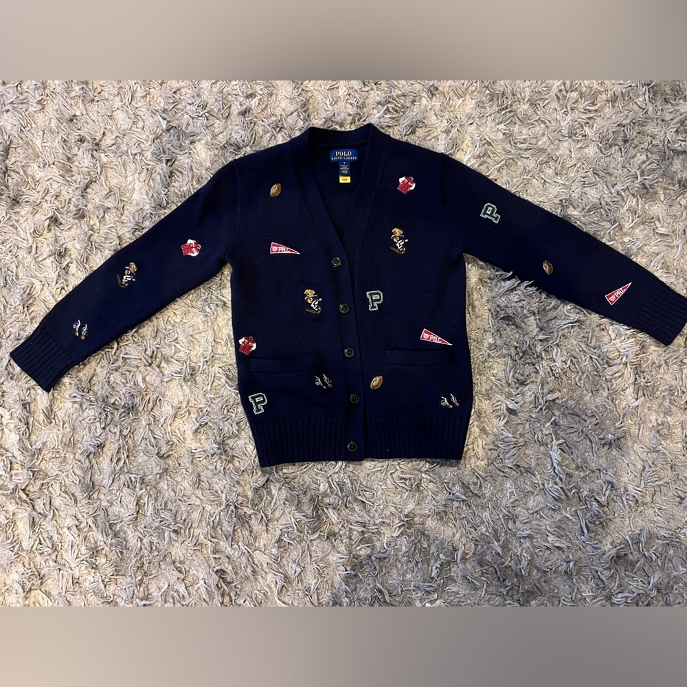 Polo Ralph Lauren Dark Blue Cardigan